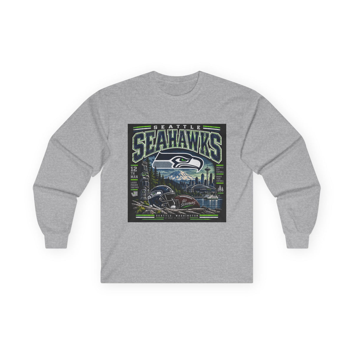 Seattle Seahawks Pride - Unisex Ultra Cotton Long Sleeve Tee