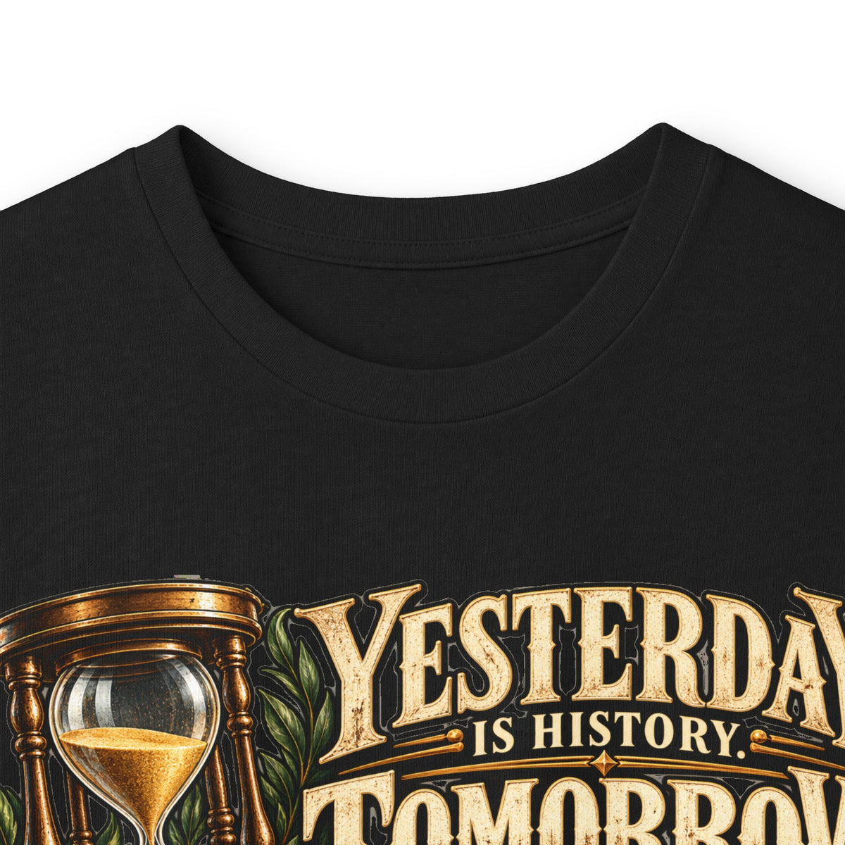 Yesterday Tomorrow Today - Transparent - Unisex Ultra Cotton Long Sleeve Tee
