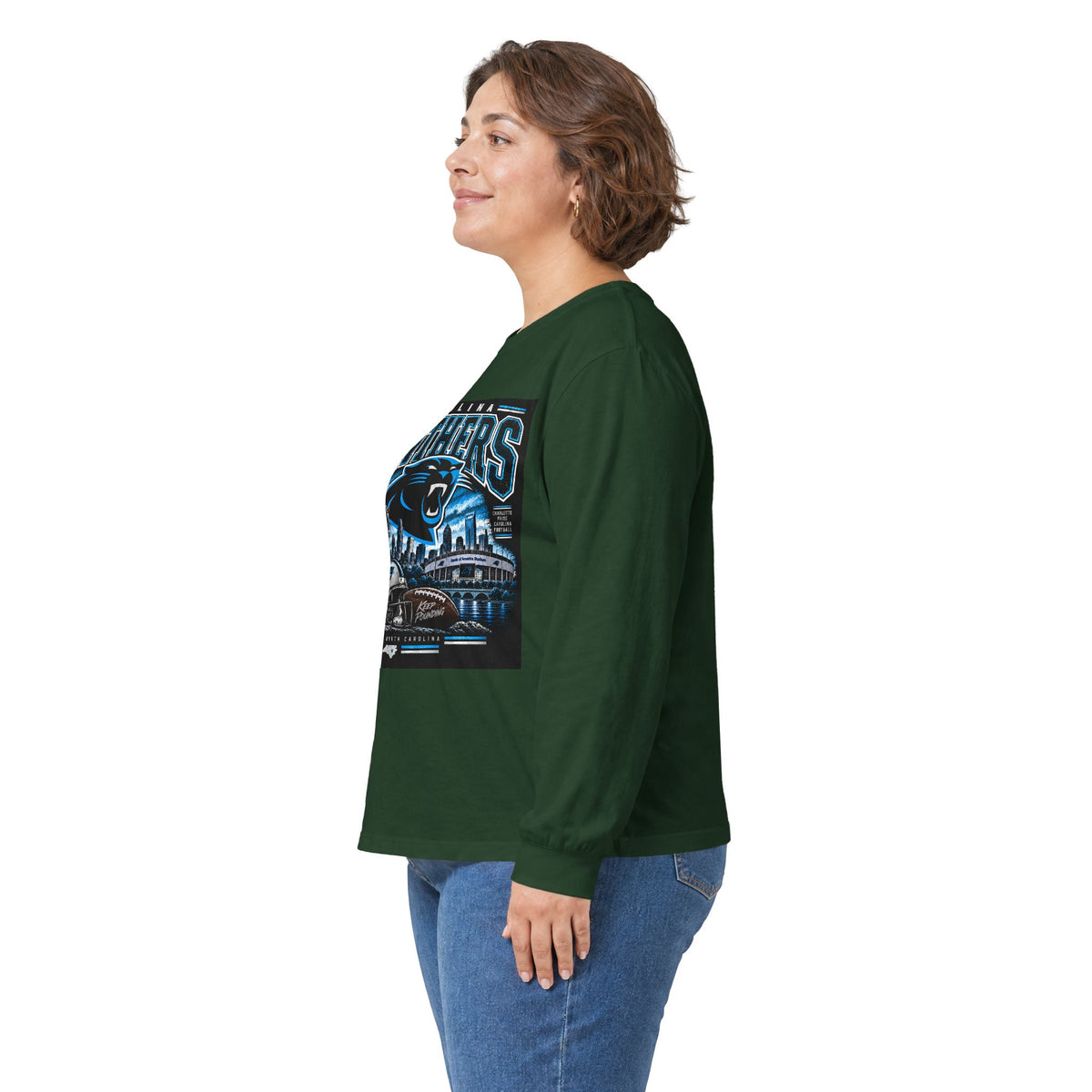 Carolina Panthers Keep Pounding - Unisex Ultra Cotton Long Sleeve Tee