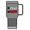 Texas Flag Block Letters - 20oz Insulated Mug
