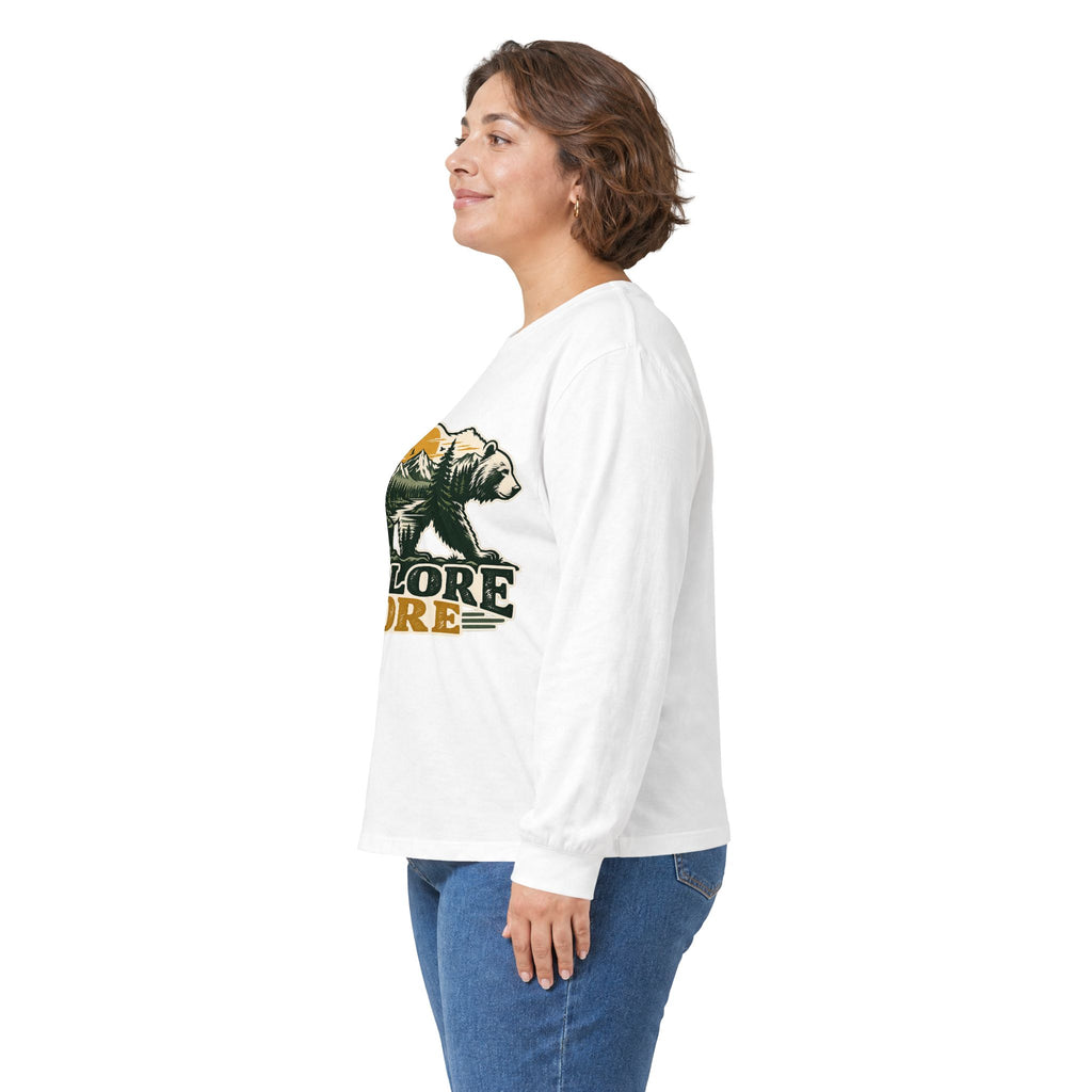 Explore More Bear - Unisex Ultra Cotton Long Sleeve Tee