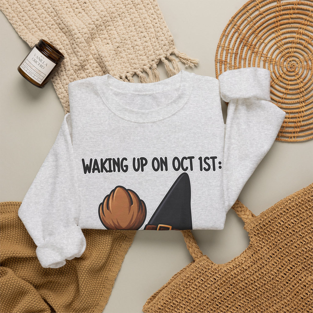 Waking Up On Oct 1st - Crewneck Sweatshirt