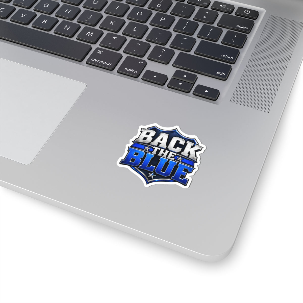Back the Blue Shield - Kiss-Cut Sticker