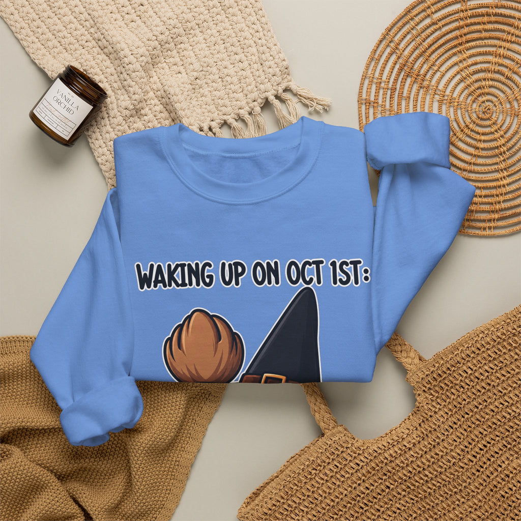 Waking Up On Oct 1st - Crewneck Sweatshirt