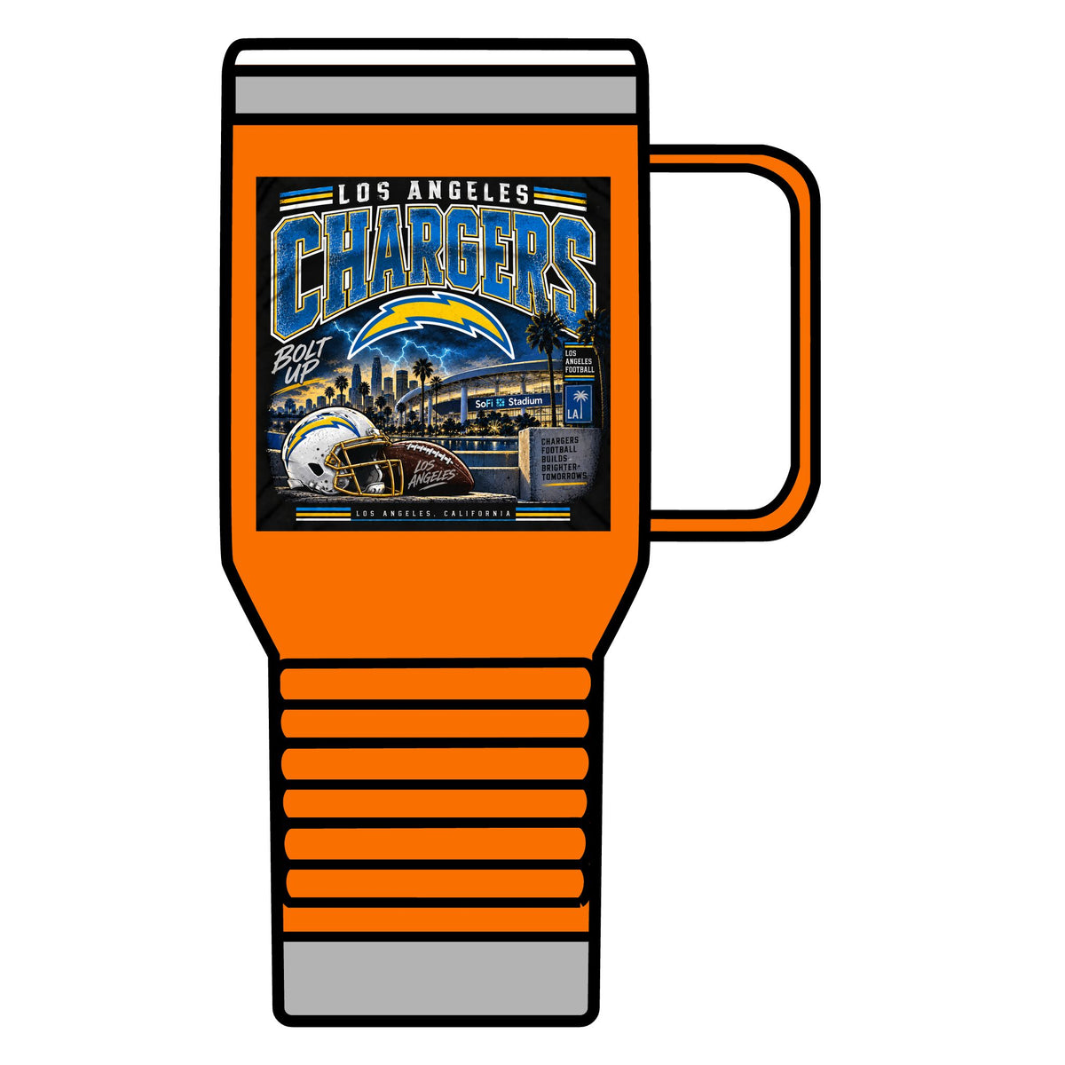 Los Angeles Chargers Bolt Up - 20oz Insulated Mug