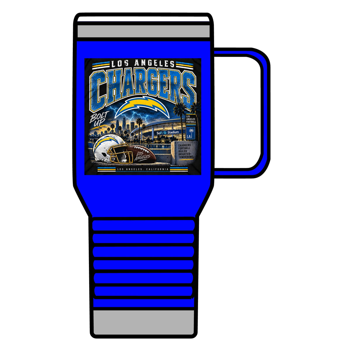 Los Angeles Chargers Bolt Up - 20oz Insulated Mug
