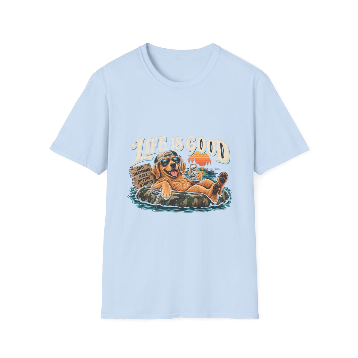 Life is Good Floatin' - Classic Tee