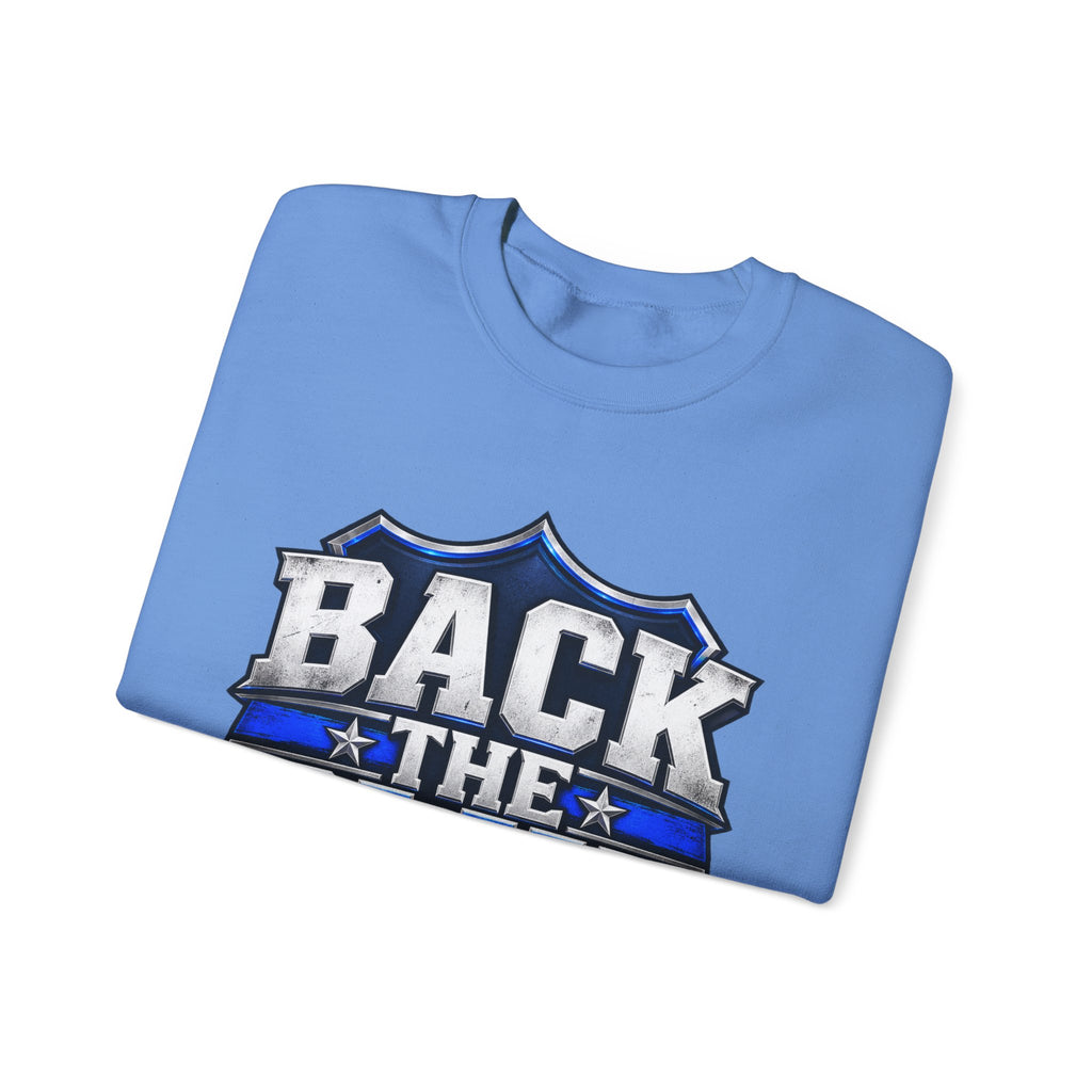 Back the Blue Shield - Crewneck Sweatshirt