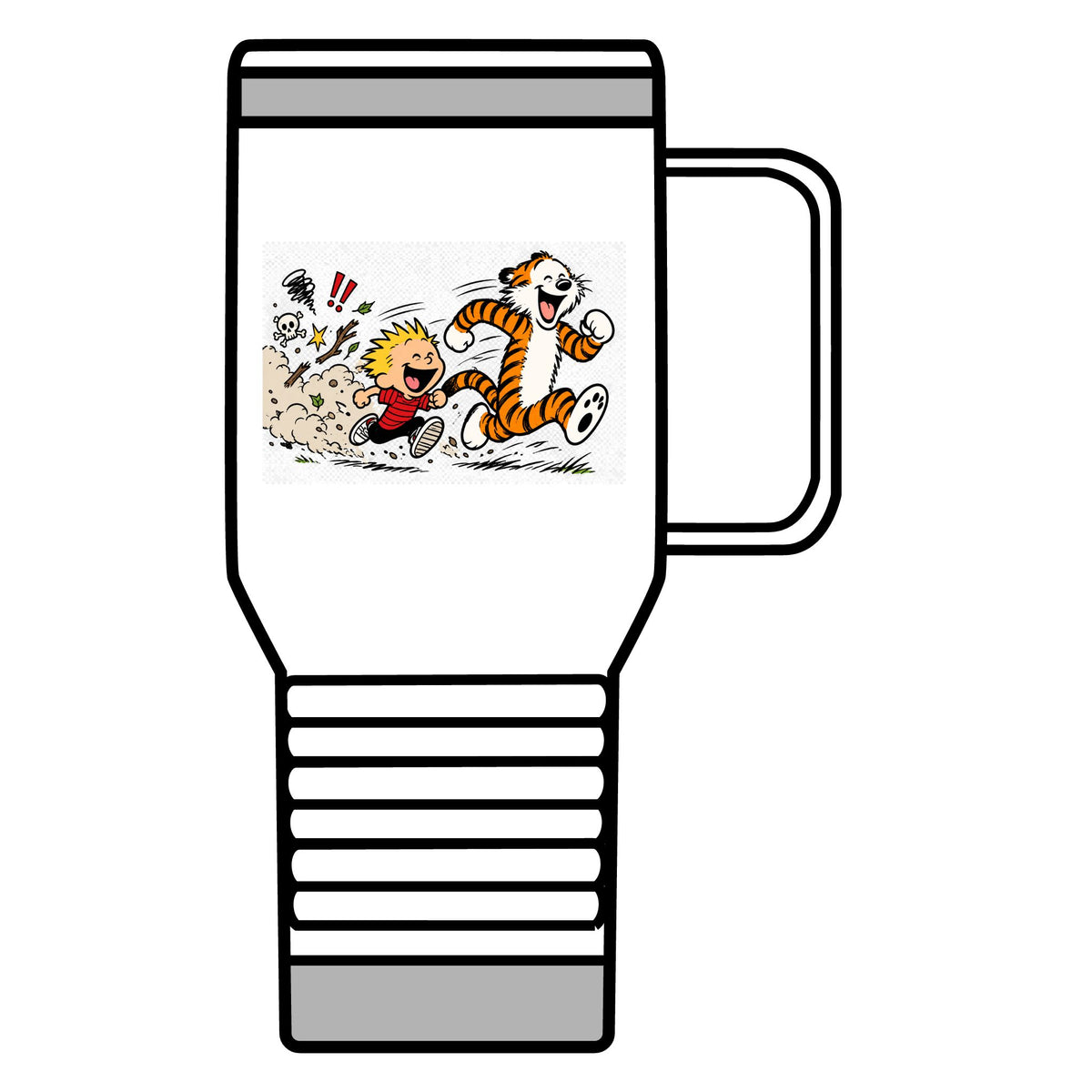 Calvin and Hobbes Adventure - 20oz Insulated Mug