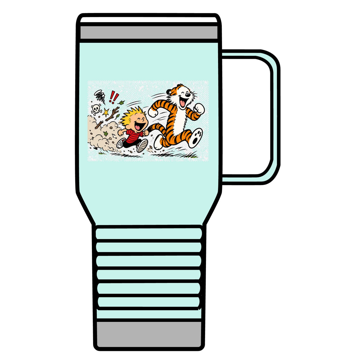 Calvin and Hobbes Adventure - 20oz Insulated Mug