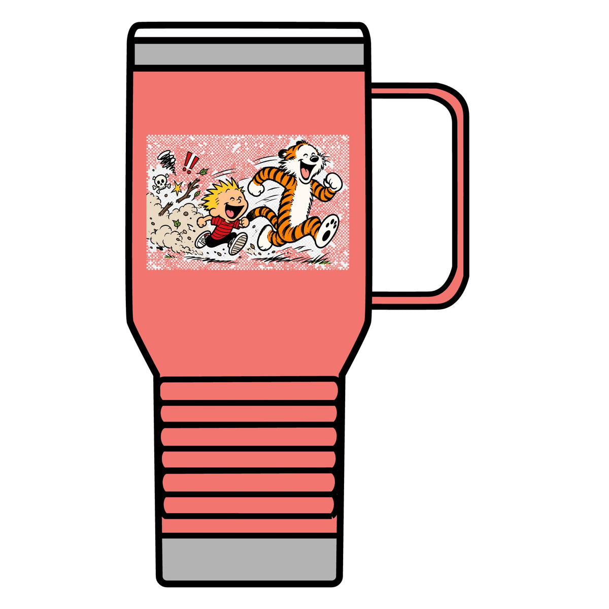 Calvin and Hobbes Adventure - 20oz Insulated Mug