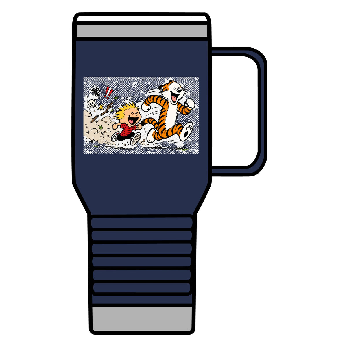 Calvin and Hobbes Adventure - 20oz Insulated Mug