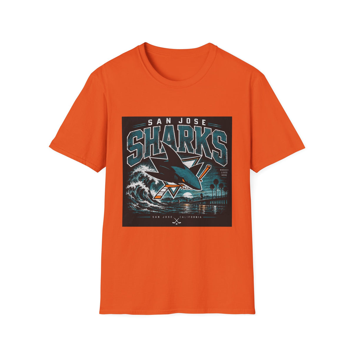 Sharks Wave Hockey Tee - Classic Tee