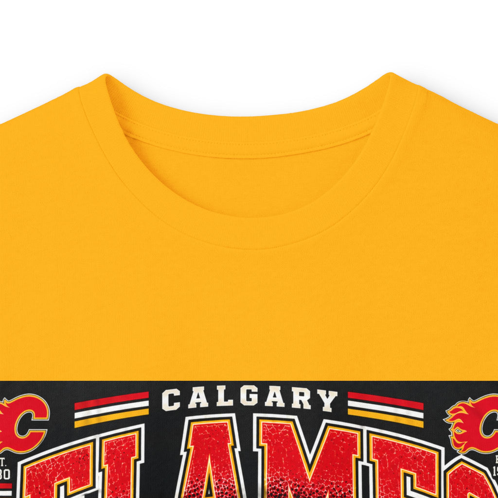 Calgary Flames Pride - Unisex Ultra Cotton Long Sleeve Tee