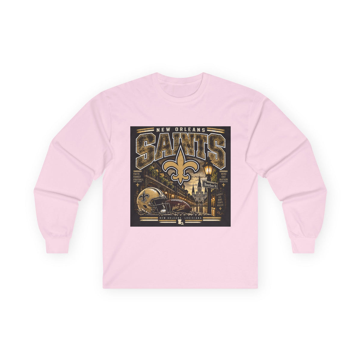 Saints Nation Glory Tee - Unisex Ultra Cotton Long Sleeve Tee