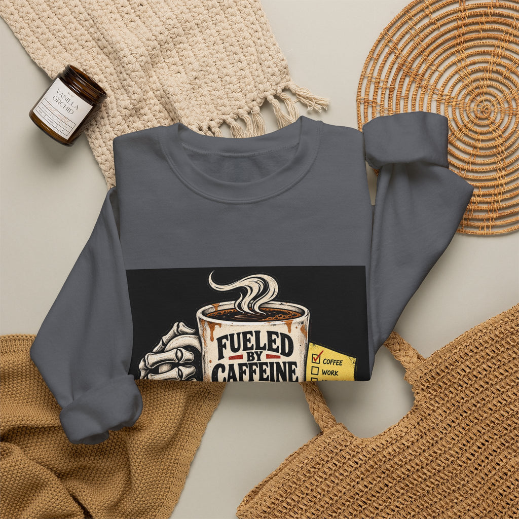 Fueled by Caffeine - Crewneck Sweatshirt