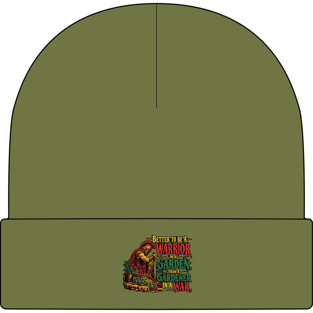 Warrior In A Garden - AS Colour 1107 Cuff Beanie