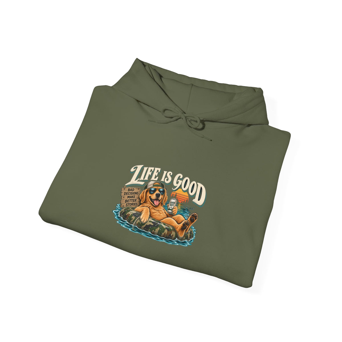 Life is Good Floatin' - Hoodie