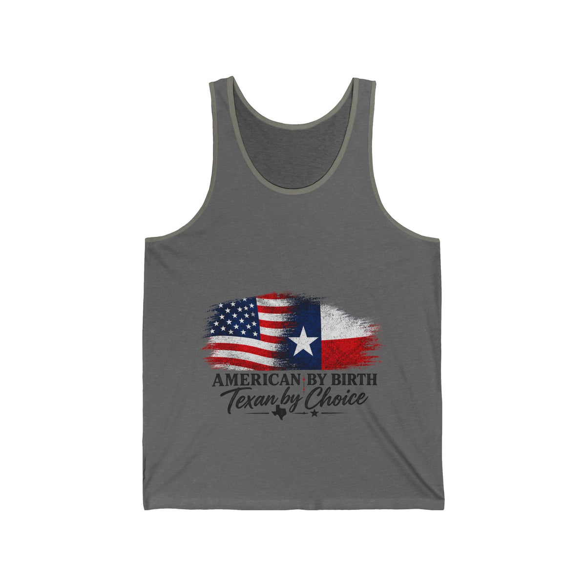 American by Birth, Texan by Choice - Athletic Tank