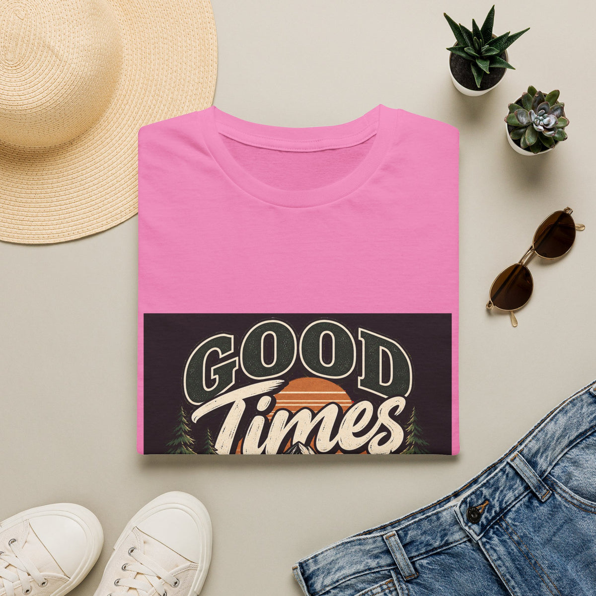 Good Times Questionable Decisions - Classic Tee