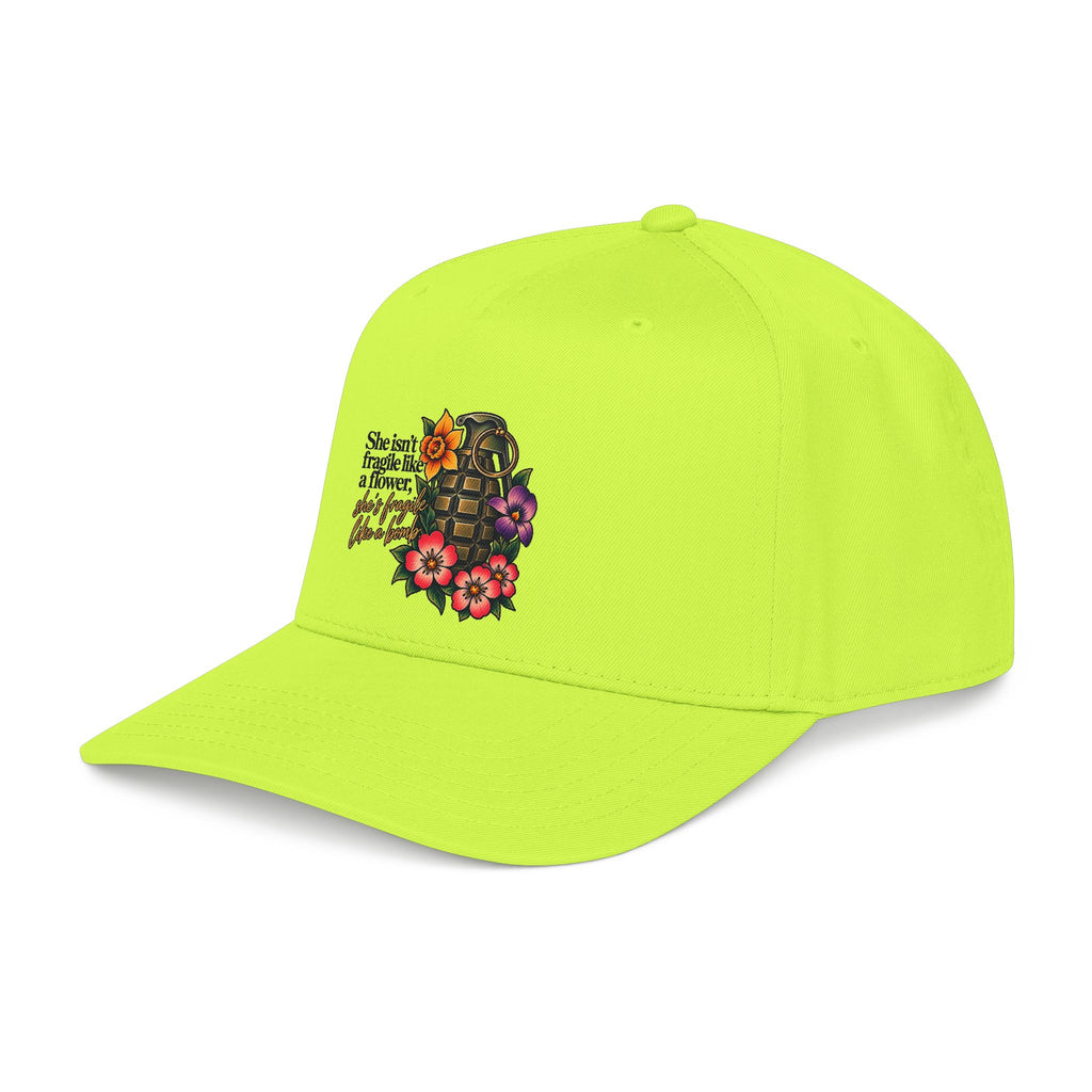 Fragile Like a Bomb - Floral Grenade - OTTO Baseball Hat
