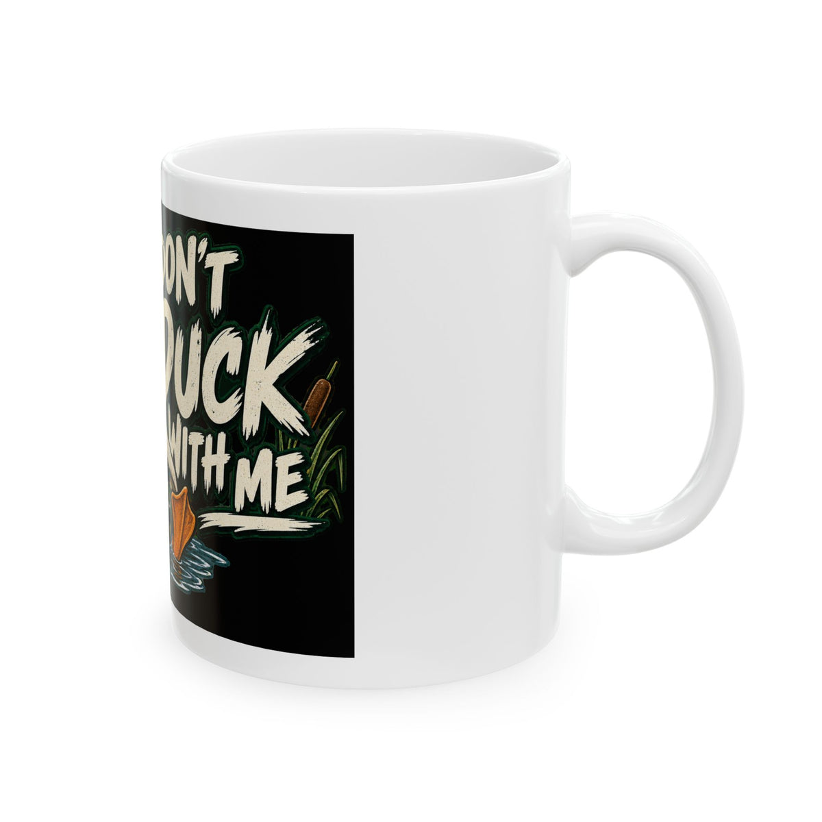 Duck With Me Camo - Ceramic Mug 11oz and 15oz