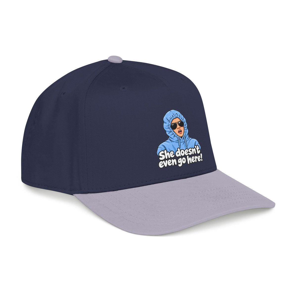 She Doesn't Even Go Here - OTTO Baseball Hat