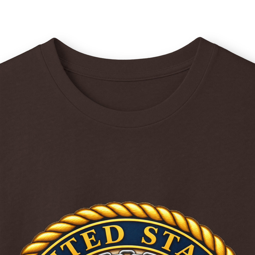 U.S. Navy Emblem - Unisex Ultra Cotton Long Sleeve Tee