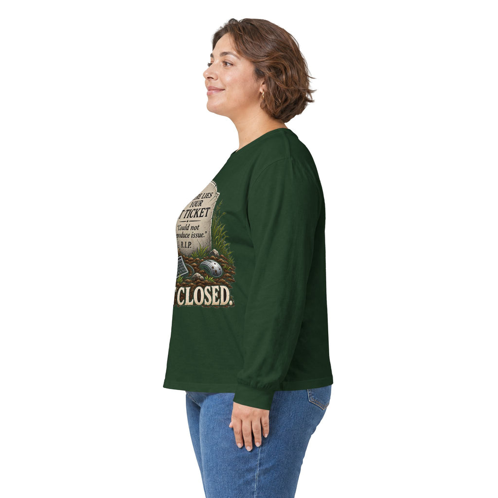 Ticket Closed - Unisex Ultra Cotton Long Sleeve Tee