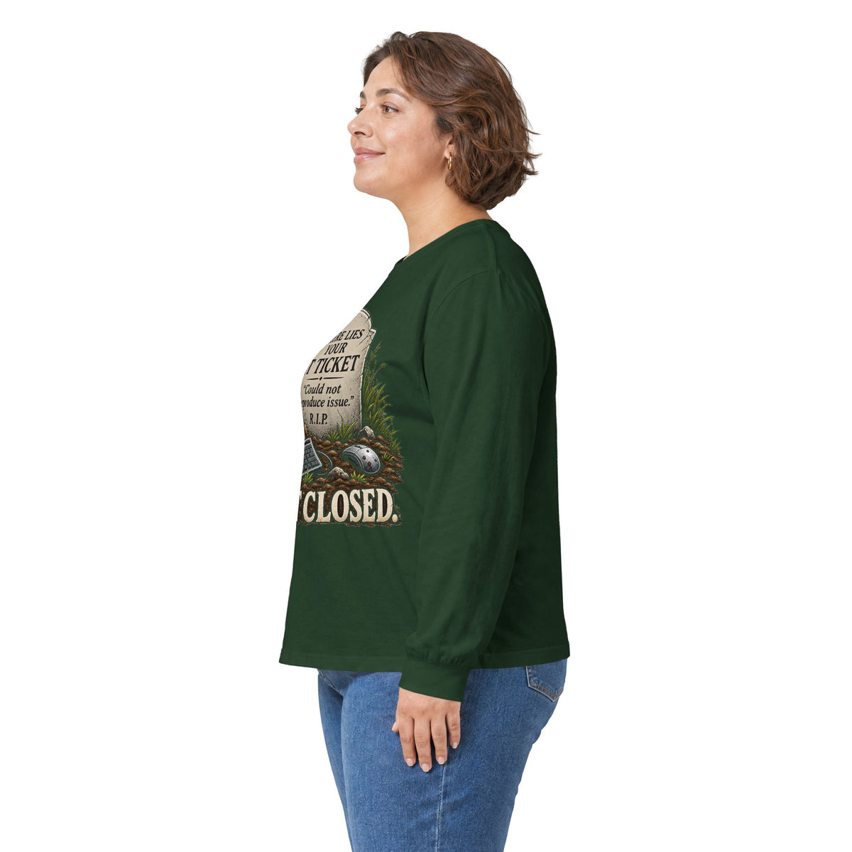 Ticket Closed - Unisex Ultra Cotton Long Sleeve Tee