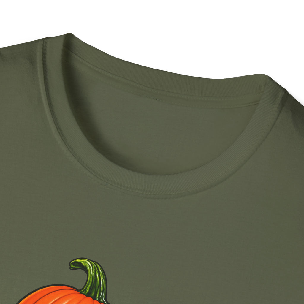 Pumpkin Head Office Cartoon - Classic Tee