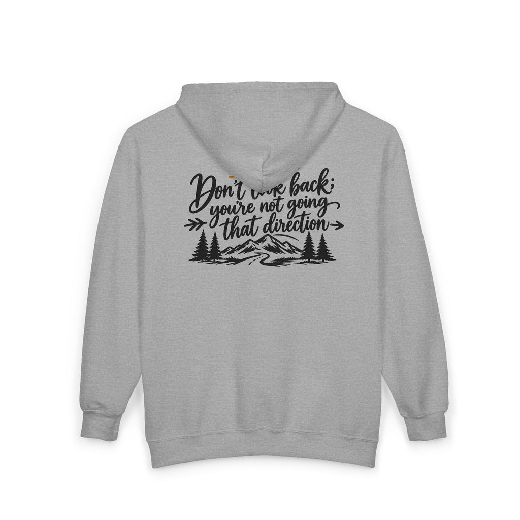 Don't Look Back - Full-Zip Hooded Sweatshirt