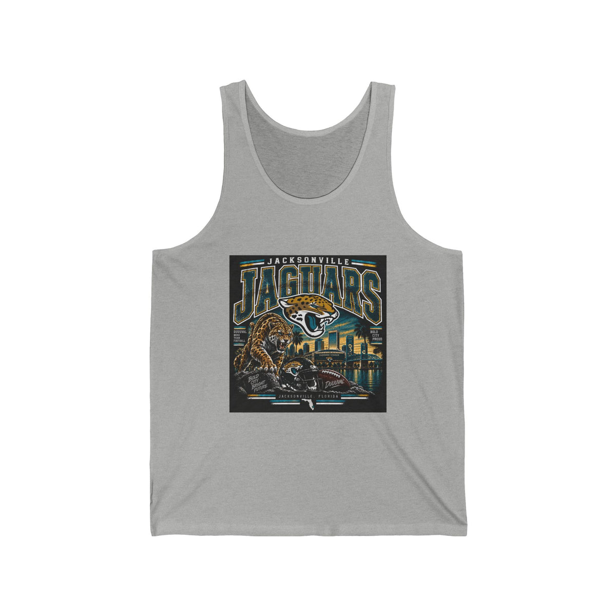 Jacksonville Jaguars Pride - Athletic Tank