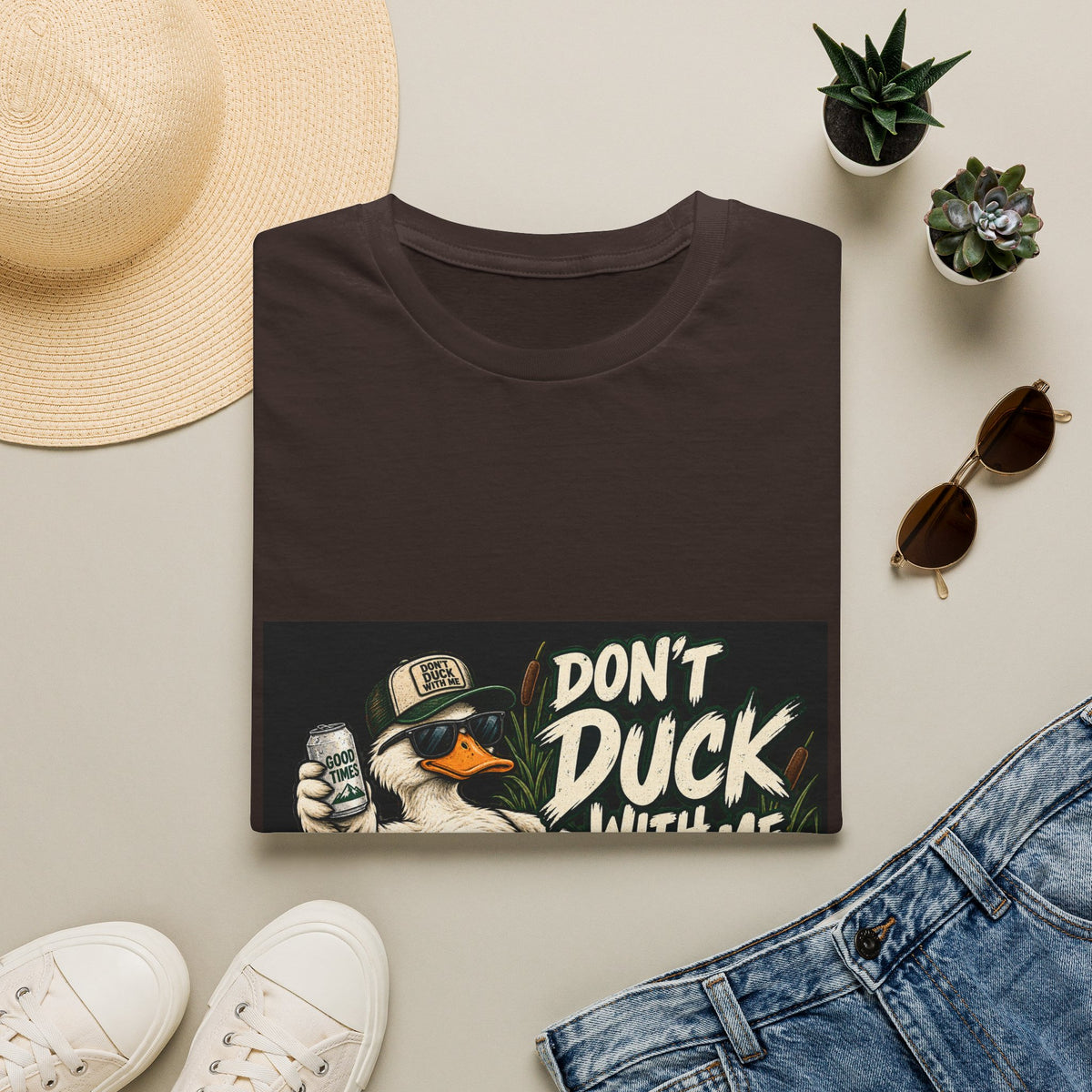 Duck With Me Camo - Classic Tee