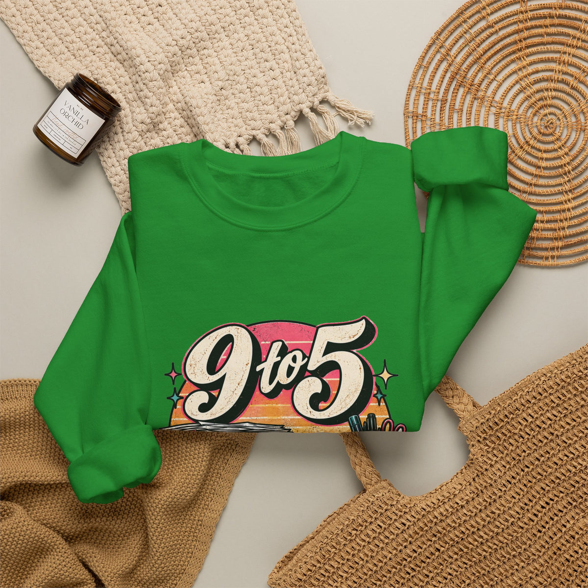 9to5 Make the World Go Round - Crewneck Sweatshirt