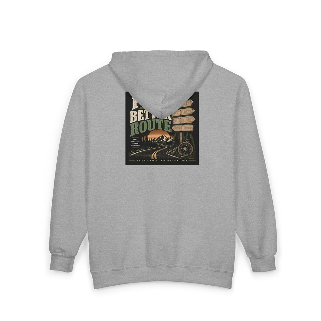 Find A Better Route - Full-Zip Hooded Sweatshirt
