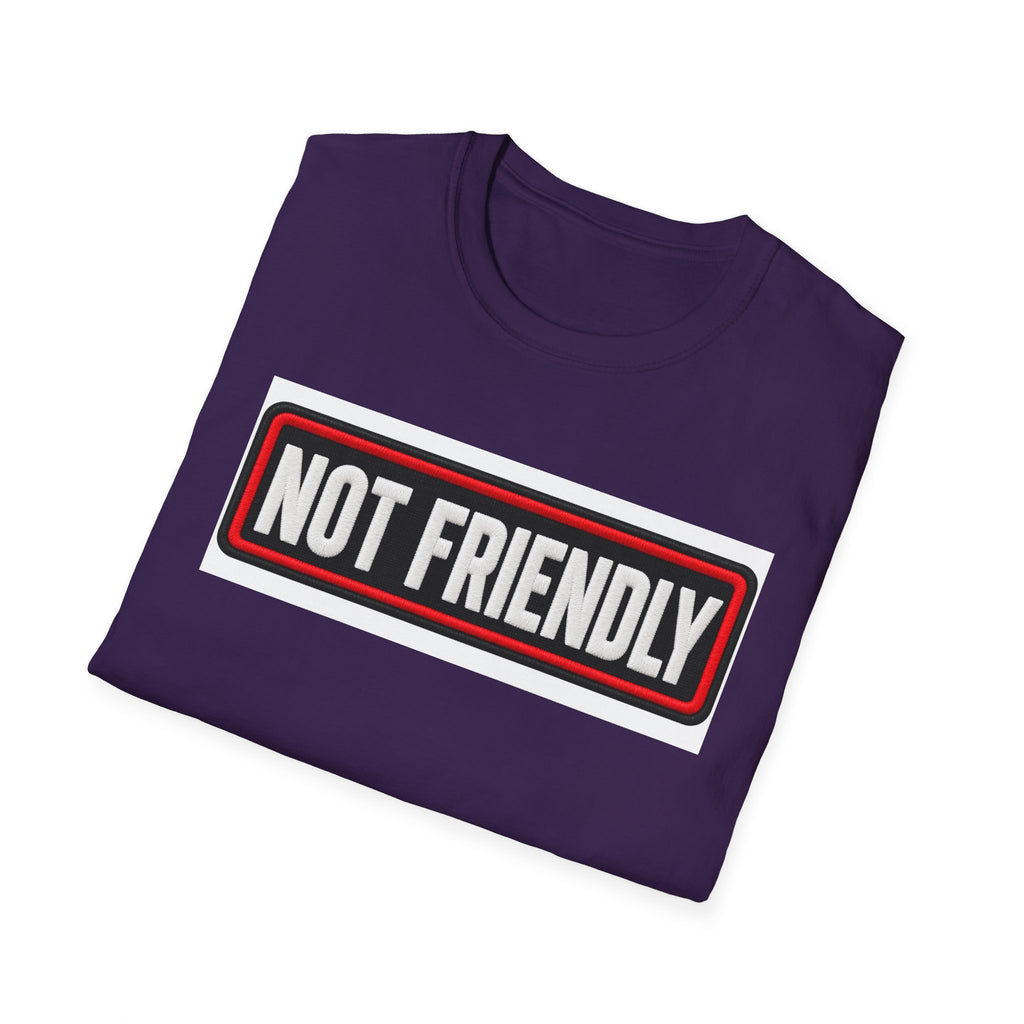 Not Friendly - Service Dog Patch - Classic Tee