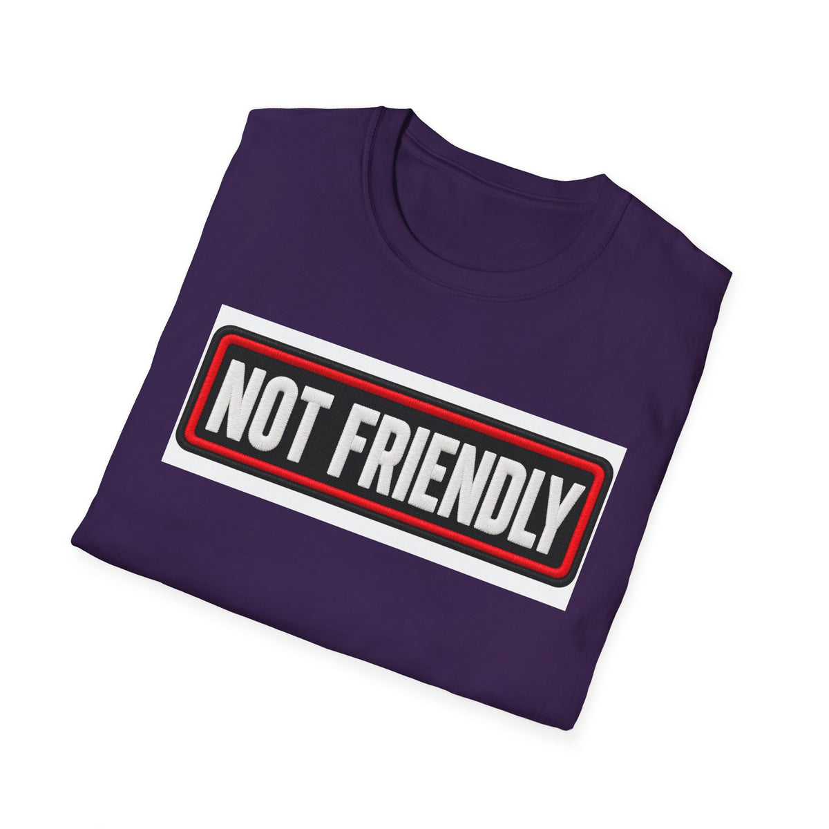 Not Friendly - Service Dog Patch - Classic Tee