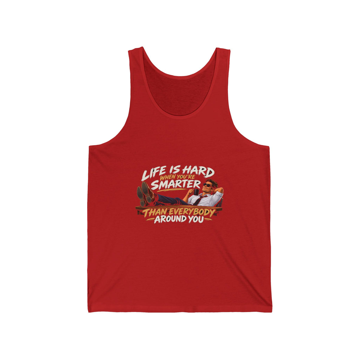 Smarter Than Everybody - Athletic Tank