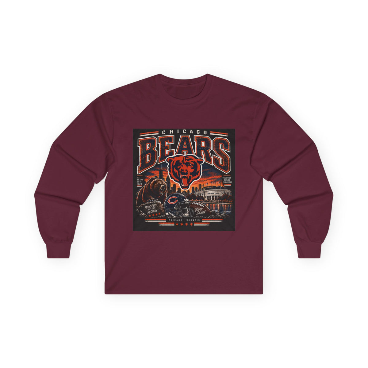Chicago Bears Pride - Unisex Ultra Cotton Long Sleeve Tee