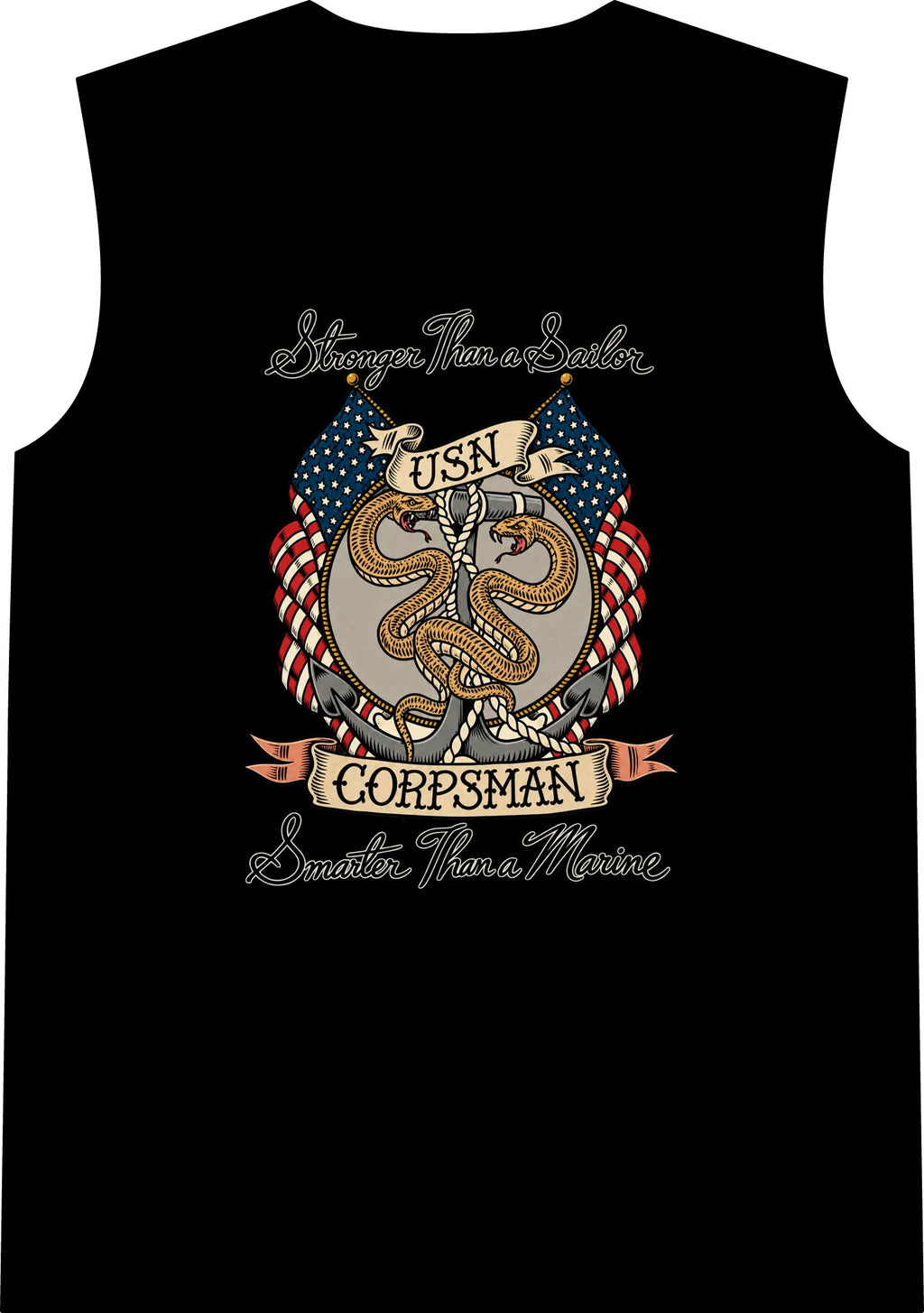 Corpsman Pride Crest - Classic Tank