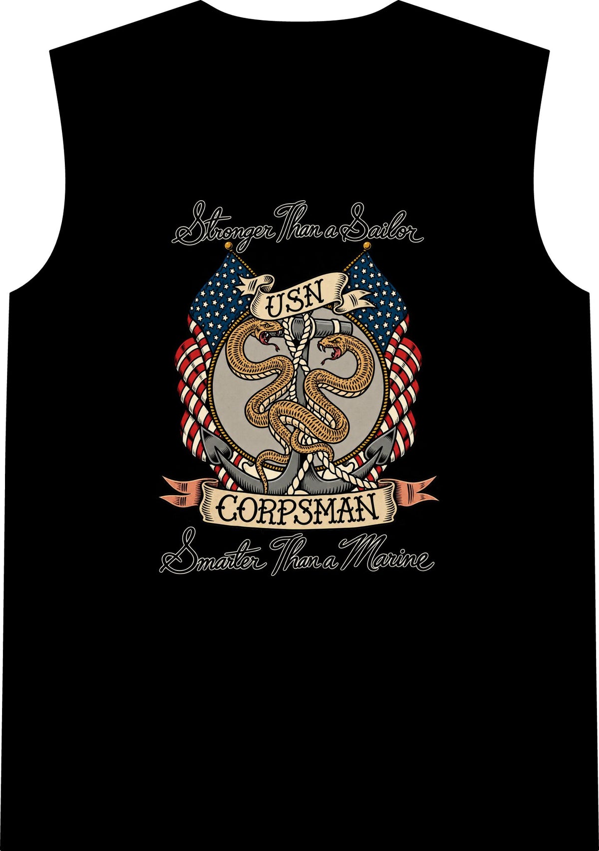 Corpsman Pride Crest - Classic Tank