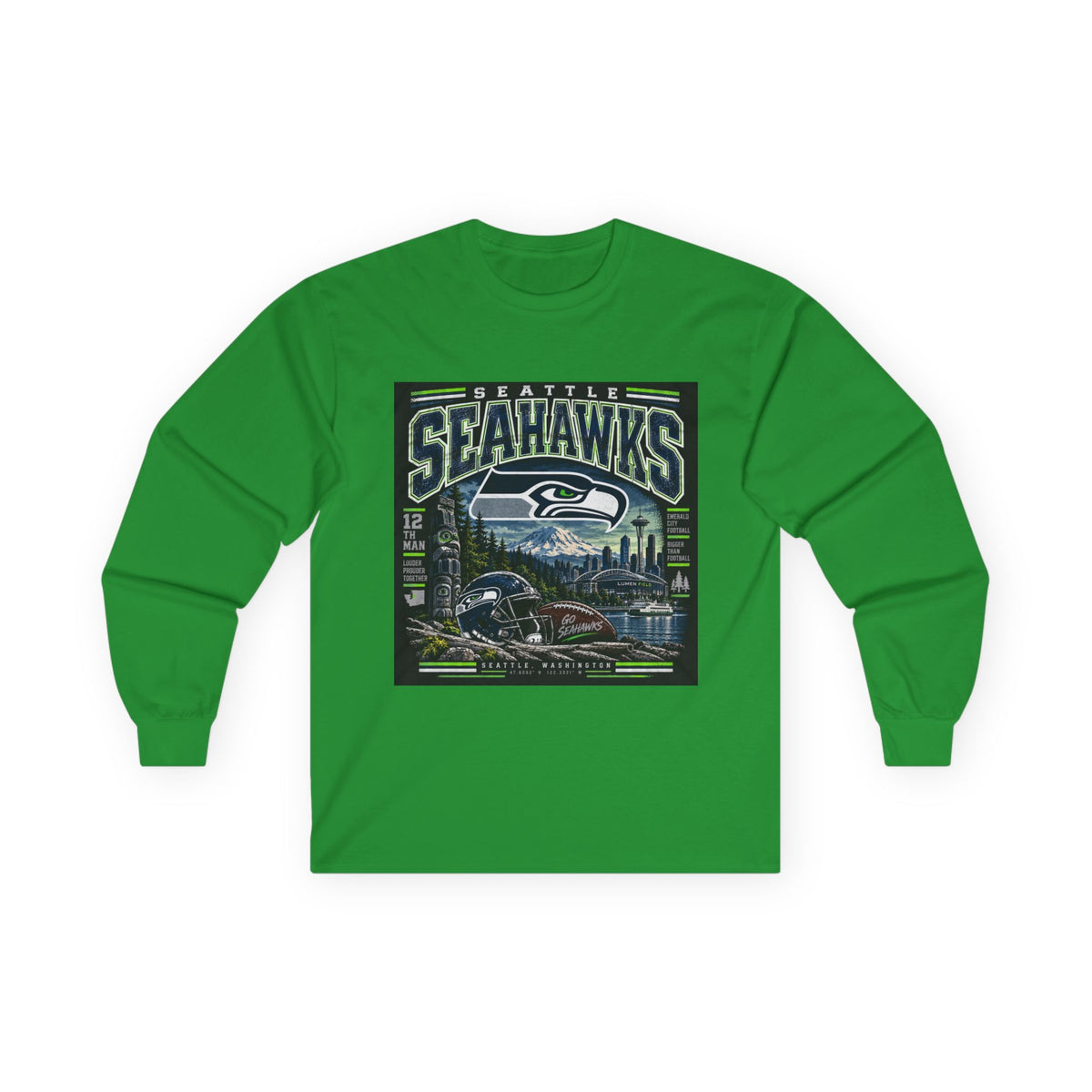 Seattle Seahawks Pride - Unisex Ultra Cotton Long Sleeve Tee