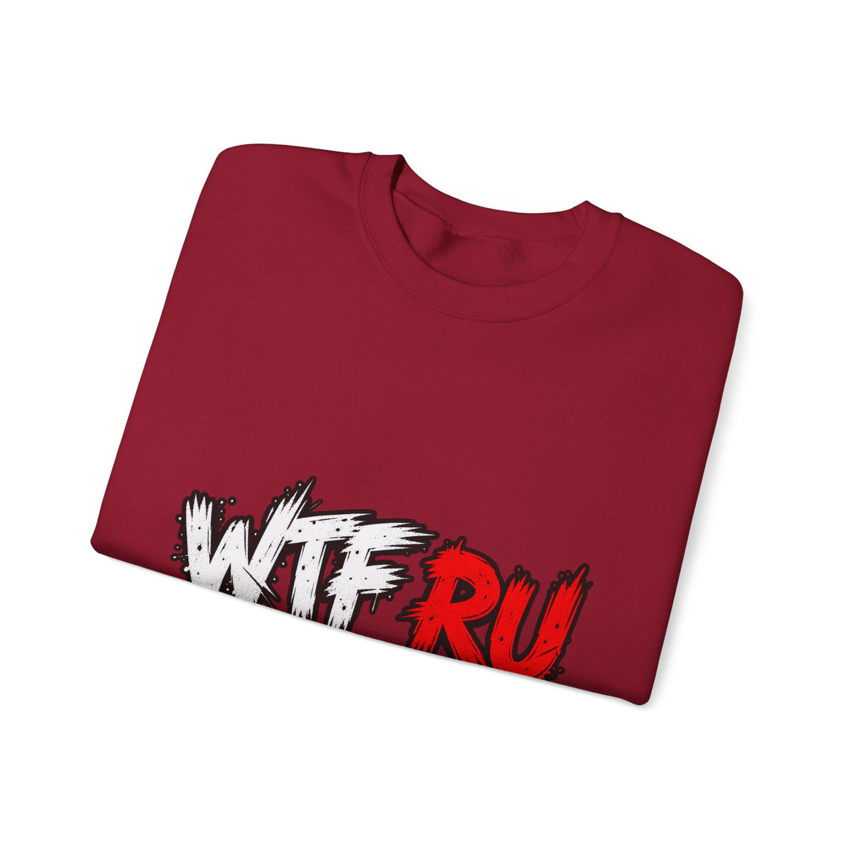 WTF RU LOOKIN AT - Crewneck Sweatshirt