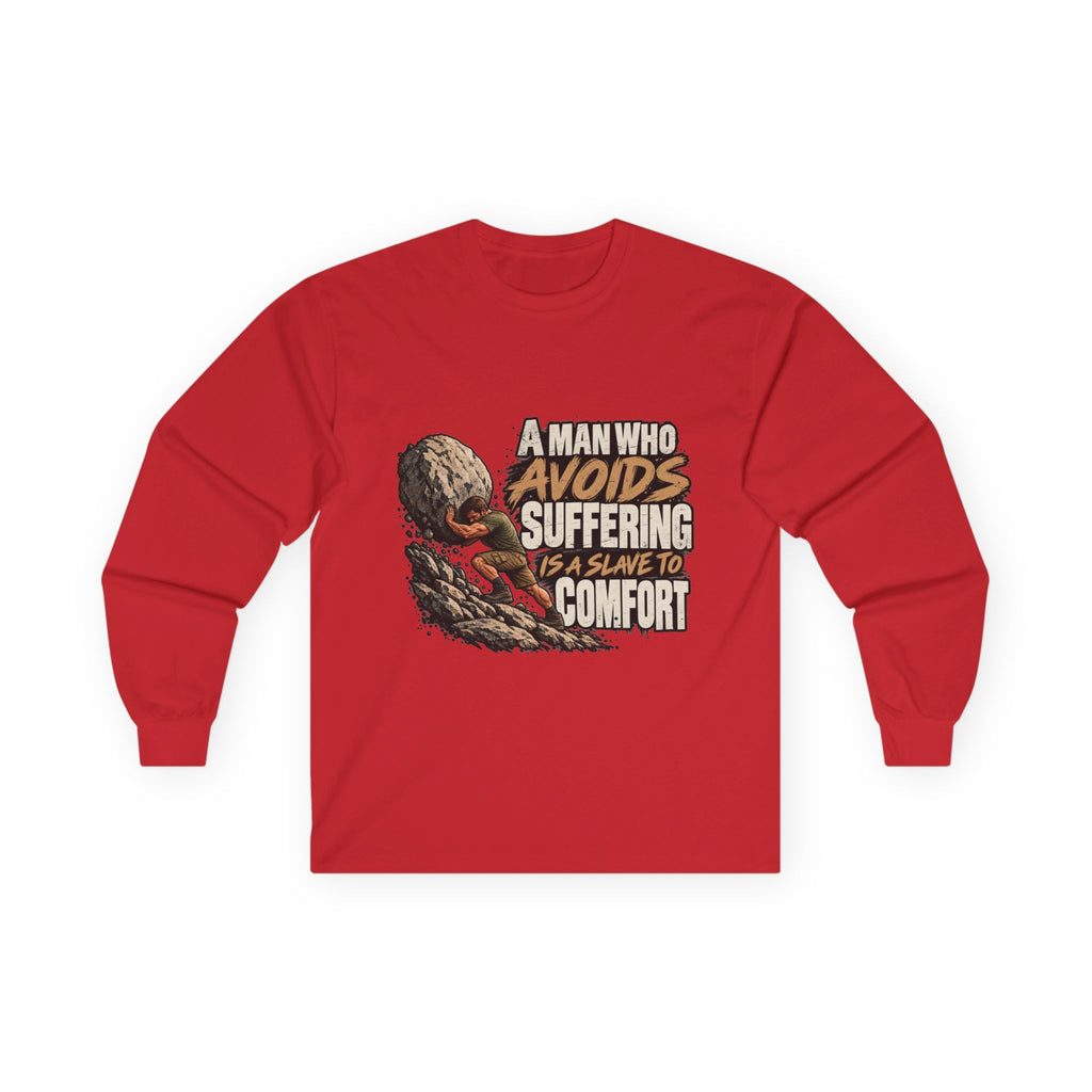 A Man Who Avoids Suffering - Unisex Ultra Cotton Long Sleeve Tee