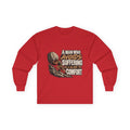 A Man Who Avoids Suffering - Unisex Ultra Cotton Long Sleeve Tee