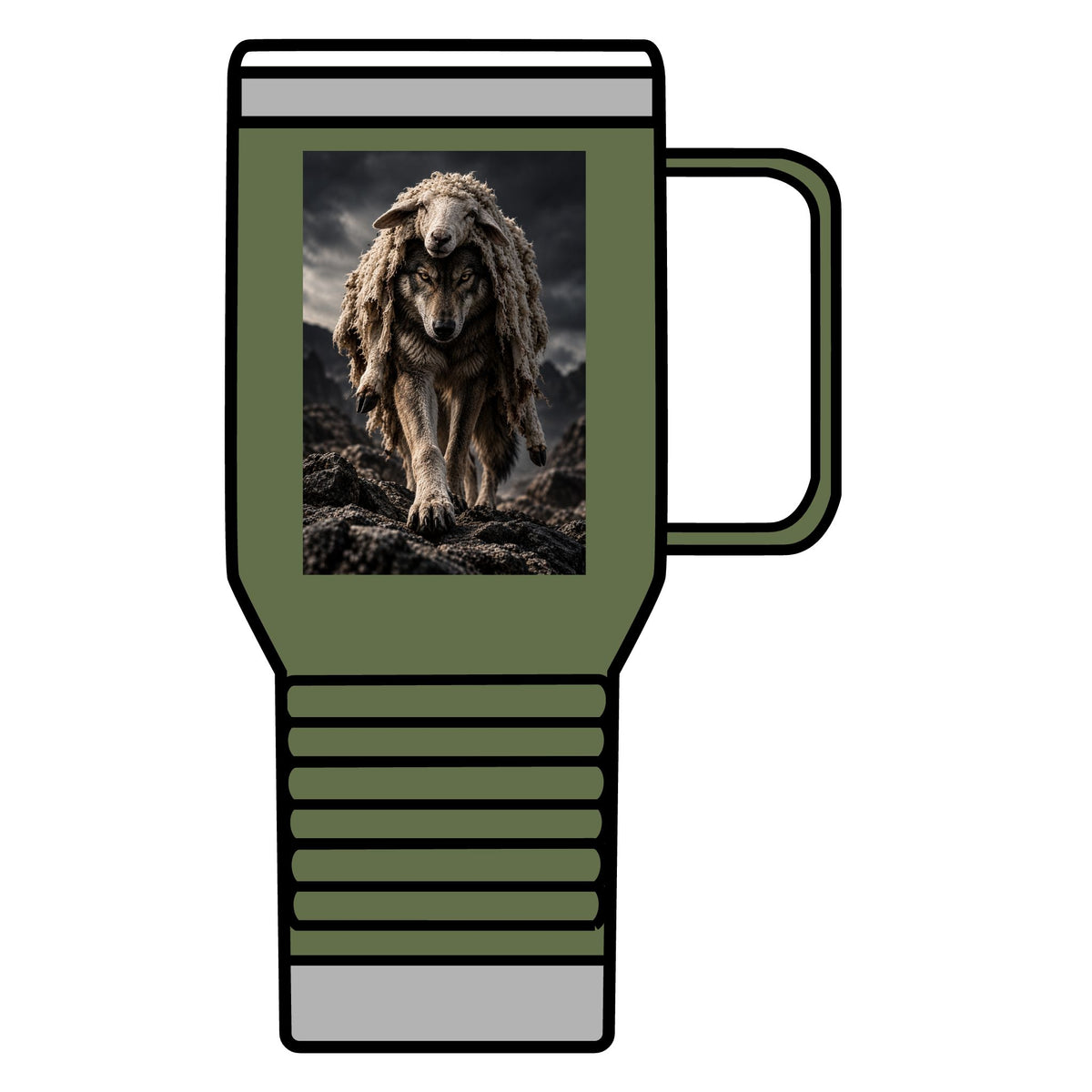 Wolf in Sheep's Clothing - 20oz Insulated Mug