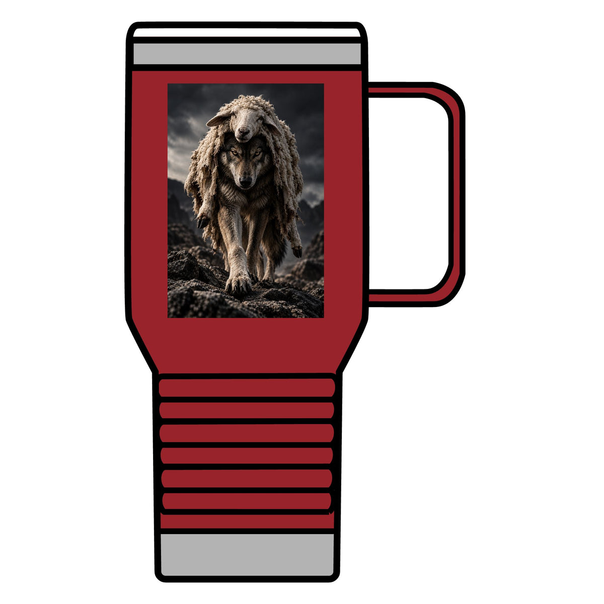 Wolf in Sheep's Clothing - 20oz Insulated Mug