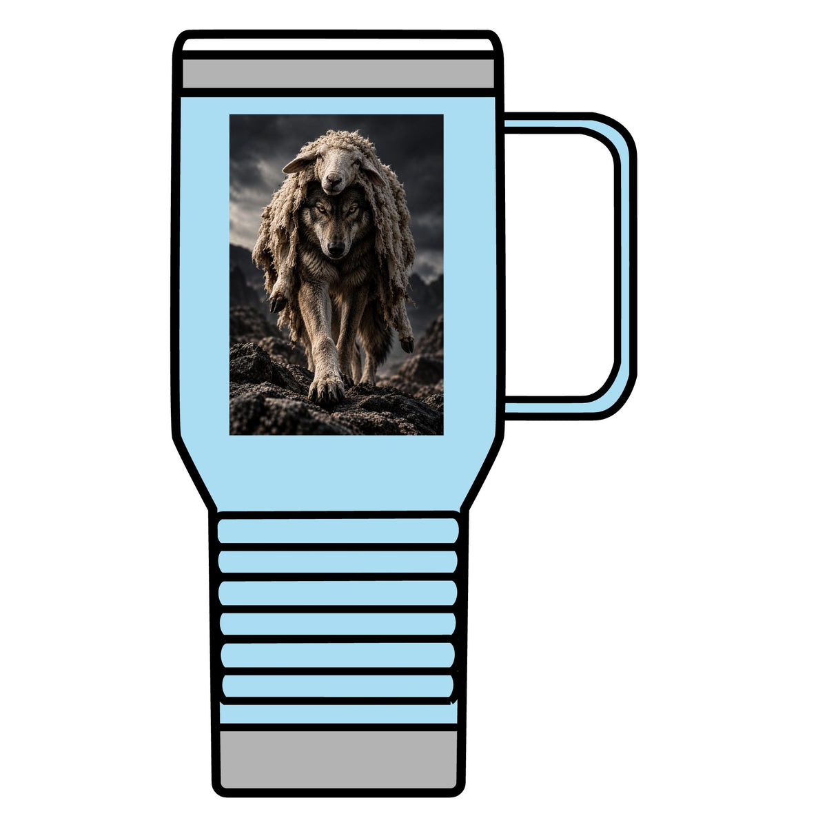 Wolf in Sheep's Clothing - 20oz Insulated Mug