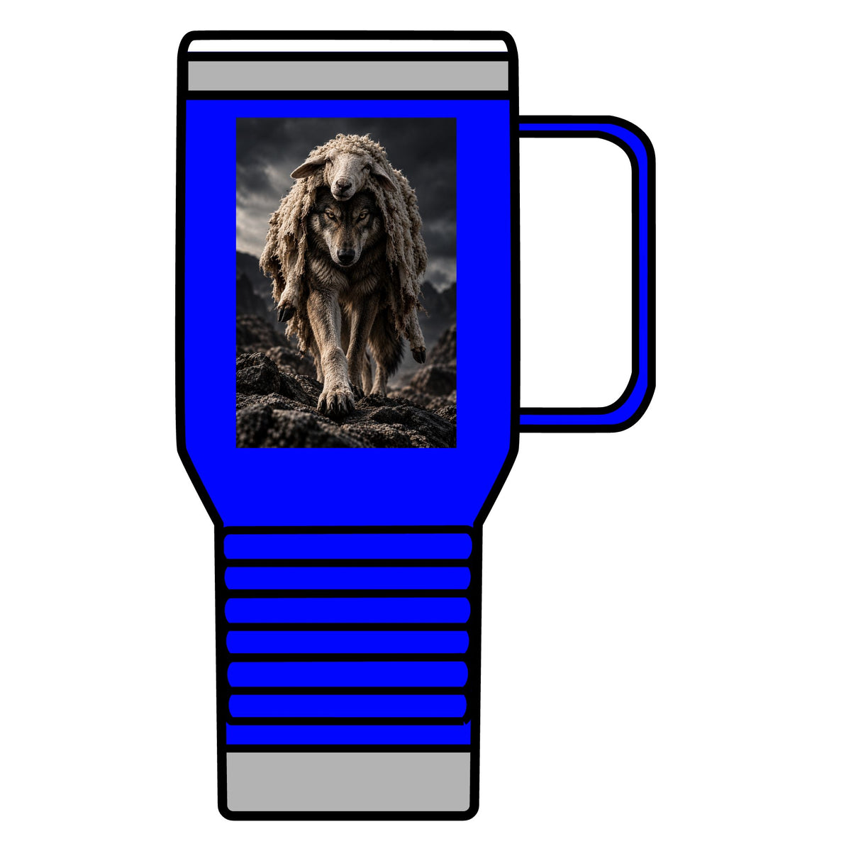 Wolf in Sheep's Clothing - 20oz Insulated Mug